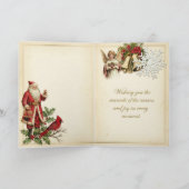 Victorian Yuletide Treasures Collage シーズンカード (内部)