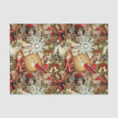 Victorian Yuletide Treasures Collage 薄葉紙 (正面)