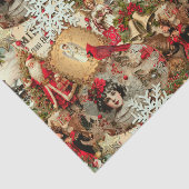 Victorian Yuletide Treasures Collage 薄葉紙 (詳細)