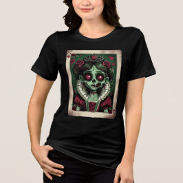 Victorian Zombie Queen of Hearts トライブレンドＴシャツ