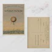 Victorium Steampunk 名刺 (正面/裏面)