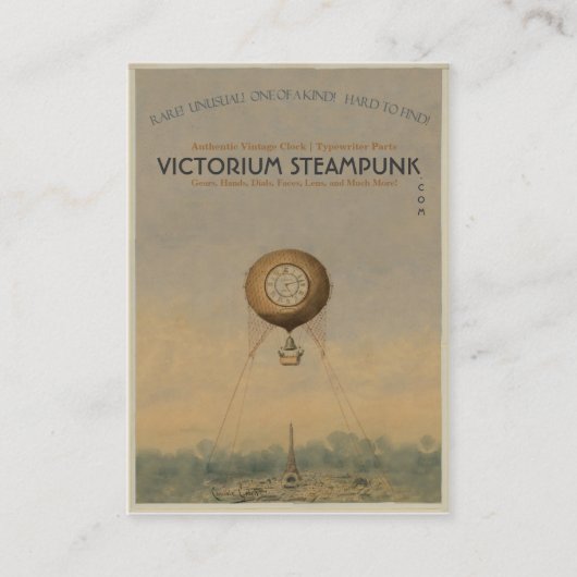 Victorium Steampunk 名刺 (正面)
