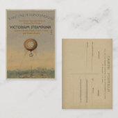 Victorium Steampunk 名刺 (正面/裏面)