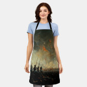 Victory エプロン (着用した状態)