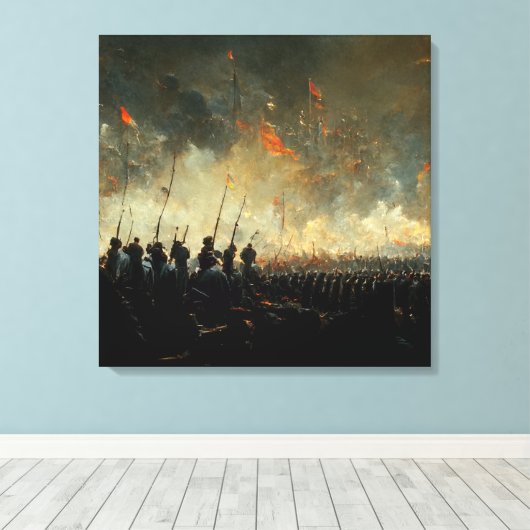 Victory キャンバスプリント (インサイチュ (ウッドフロア))