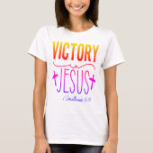 Victory In Jesus Christian Tシャツ (正面)