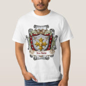 Victory Shield Surname Tシャツ (正面)