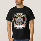Victory Shield  Surname  t-shirt Tシャツ (正面)