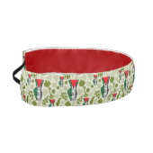 Victory Sign Hand Resistance Red Triangle Symbol アスレチックヘッドバンド (左)