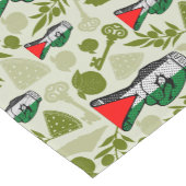 Victory Sign Hand Resistance Red Triangle Symbol ショートテーブルランナー (コーナー)