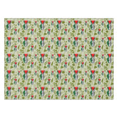 Victory Sign Hand Resistance Red Triangle Symbol テーブルクロス (正面(横))