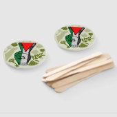 Victory Sign Hand Resistance Red Triangle Symbol ハンドファン (組立なし)