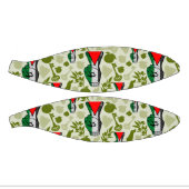 Victory Sign Hand Resistance Red Triangle Symbol ミニバスケットボール (パネル)