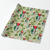 Victory Sign Hand Resistance Red Triangle Symbol ラッピングペーパー (アンロールド)