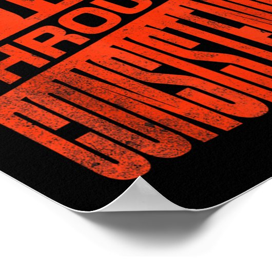 Victory Through Consistency Motivational Insration ポスター (角)