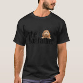 Victory Thru Vision The Dogfather Funny Cute Dog F Tシャツ (正面)