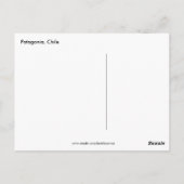 Vicuna Patagonia，チリのポストカード – 垂直 ポストカード (裏面)