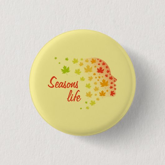 Vida de las estaciones 缶バッジ (正面)