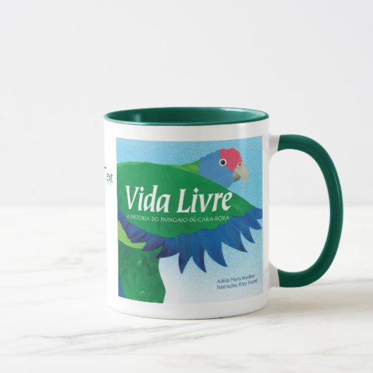 "Vida Livre"の表紙の芸術 マグカップ (右)