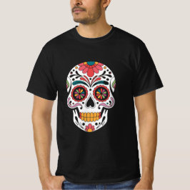 Vida y Muerte" – スカルシュガーコレクション Tシャツ