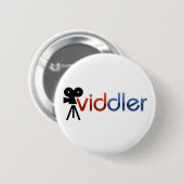Viddlerボタン 缶バッジ (正面&裏面)