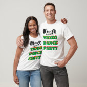 VIDEO DANCEパーティーTVメンズベーシックTシャツ Tシャツ (ユニセックス)