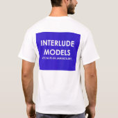 VIDEO DANCEパーティーTVメンズベーシックTシャツ Tシャツ (裏面)