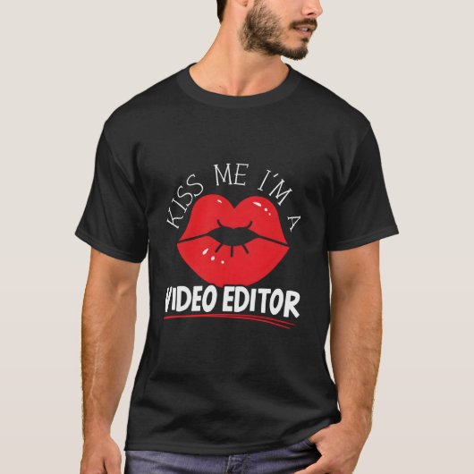Video Editor Video Editing Motion S Film Productio Tシャツ (正面)