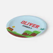 Video Game Birthday Plates Gamer Party Supplies ペーパープレート (アングル)
