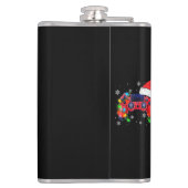 Video Game Controller Christmas Santa Hat Gamer Bo フラスク (裏面)