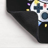 Video Game Controller Christmas Santa Hat Gamer Bo マウスパッド (コーナー)