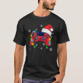 Video Game Controller Christmas Santa Hat Gamer Bo Tシャツ (正面)