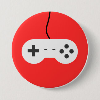 Video Game Controller Icon 缶バッジ