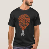 Video-Game Controller Turkey Leg Thanksgiving Gami Tシャツ (正面)