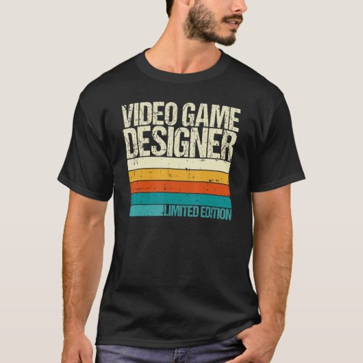 Video Game Designer Limited Edition Tシャツ (正面)