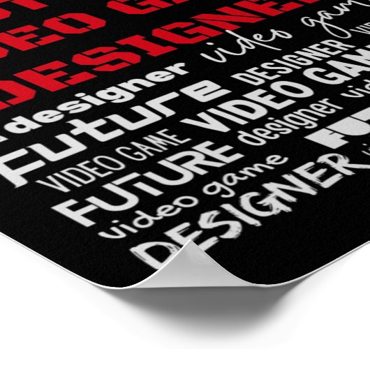 Video Game Developer Future Video Game Designer  ポスター (角)
