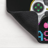 Video Game Easter Bunny Gaming Controller Gamer Bo マウスパッド (コーナー)