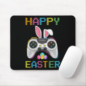 Video Game Easter Bunny Gaming Controller Gamer Bo マウスパッド (マウス)