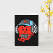 Video Game Gamer Heart Valentines Day Gaming Boys  カード (黄色い花)