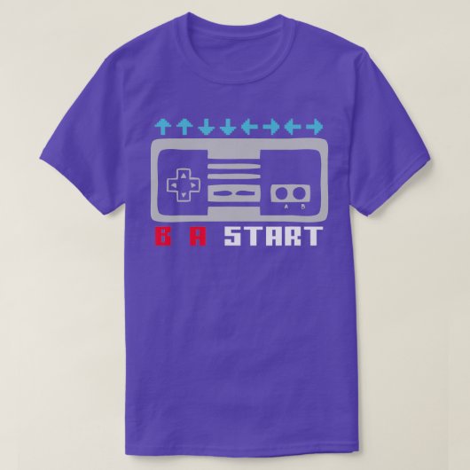 Video Game Lover Retro Cheat Code Men Boys n Kid D Tシャツ (デザイン正面)