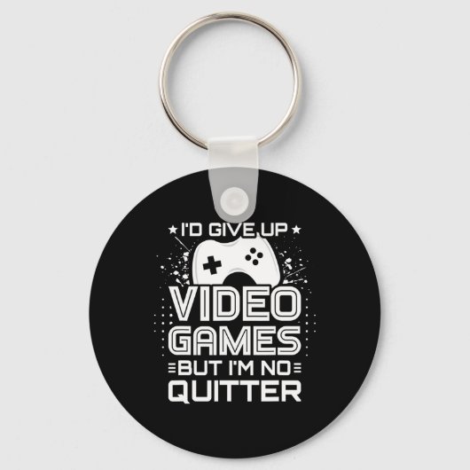 Video Game Player - Pc Console Online Gaming - Fun キーホルダー (正面)