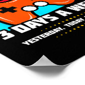 Video Game Player - Pc Console Online Gaming - Fun ポスター (角)