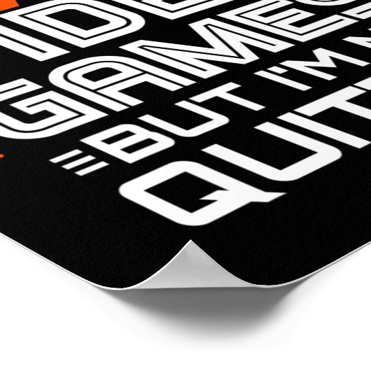 Video Game Player - Pc Console Online Gaming - Fun ポスター (角)