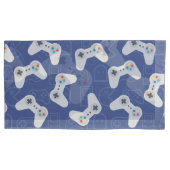 Video Gamer Controllers 枕カバー (正面左)
