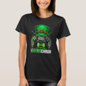 Video Gamer Leprechaun Gamers St Patrick's Day Gam Tシャツ (正面)