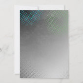 Video Gamer Teen Birthday Party Invitation 招待状 (裏面)