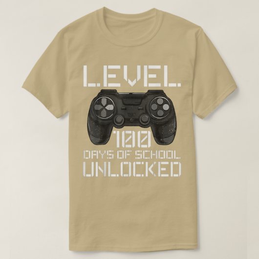 Video Games 100th Day Of School For Gamer Boys Ki Tシャツ (デザイン正面)