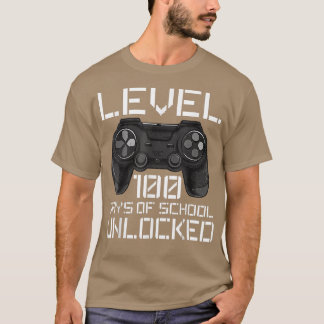 Video Games 100th Day Of School  For Gamer Boys Ki Tシャツ