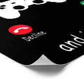 Video Games Are Calling And I Must Go - Funny Gami ポスター (角)