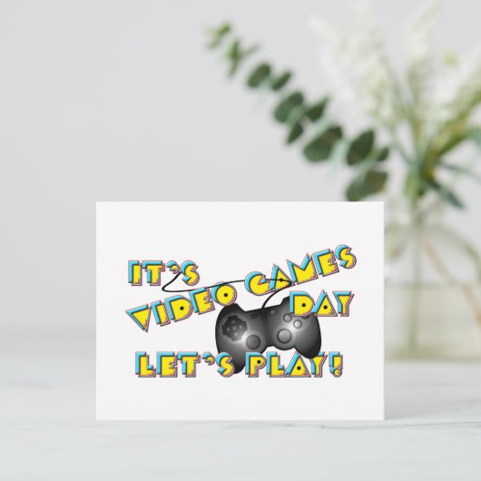 Video Games Day ポストカード (スタンド正面)